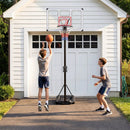 Portable Basketball Hoop Adjustable 4.1-10 Feet with Base by DirectDeals