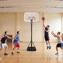 Portable Basketball Hoop Adjustable 4.1-10 Feet with Base by LJGDeals