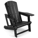 HDPE Adirondack Chair with Realistic Wood Grain by LJGDeals