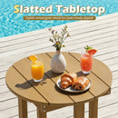 Adirondack Side Table 18x18 Weather-Resistant HIPS by LJGDeals