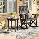 Adirondack Side Table 18x18 Weather-Resistant HIPS by DirectDeals