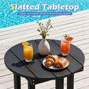 Adirondack Side Table 18x18 Weather-Resistant HIPS by LJGDeals