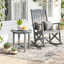 Adirondack Side Table 18x18 Weather-Resistant HIPS by LJGDeals
