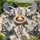Adirondack Side Table 18x18 Weather-Resistant HIPS by LJGDeals