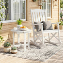Adirondack Side Table 18x18 Weather-Resistant HIPS by LJGDeals