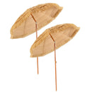 Tiki Beach Umbrella 6.5 Ft with Adjustable Tilt by LJGDeals