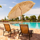 Tiki Beach Umbrella 6.5 Ft with Adjustable Tilt by DirectDeals