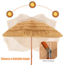 Tiki Beach Umbrella 6.5 Ft with Adjustable Tilt by DirectDeals