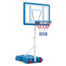 Adjustable Pool Basketball Hoop with Shatterproof Backboard by DirectDeals
