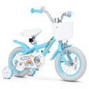 Girls Bike 12-18 Inch with Training Wheels and Basket by LJGDeals