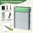 Automatic Chicken Coop Door with Remote Control & Light Sensor by LJGDeals