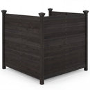 3-Panel Outdoor Privacy Fence for AC Units & Equipment by DirectDeals