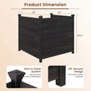 3-Panel Outdoor Privacy Fence for AC Units & Equipment by LJGDeals