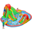 Inflatable Water Park with 3 Slides and Splash Pool by LJGDeals
