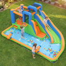Inflatable Water Slide Park with 780W Blower and Splash Pool by LJGDeals