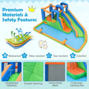 Inflatable Water Slide Park with 780W Blower and Splash Pool by LJGDeals