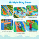 Inflatable Water Slide Park with 780W Blower and Splash Pool by LJGDeals