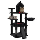 50-Inch Gothic Multi-Level Cat Tree with Castle House by LJGDeals