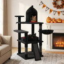 50-Inch Gothic Multi-Level Cat Tree with Castle House by DirectDeals