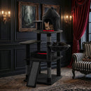 50-Inch Gothic Multi-Level Cat Tree with Castle House by LJGDeals