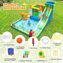 10-in-1 Inflatable Bounce House with Water Slide and Blower by DirectDeals