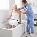 Sliding Transfer Bench with Adjustable Height for Bathtub by LJGDeals