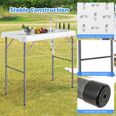 Folding Fish Cleaning Table with Sink and Rotatable Faucet by LJGDeals