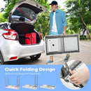 Folding Fish Cleaning Table with Sink and Rotatable Faucet by LJGDeals