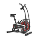 Upright Air Bike with Unlimited Resistance-Black by LJGDeals