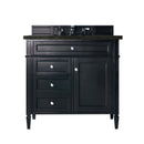 James Martin Brittany 36" Single Bathroom Vanity, Black Onyx