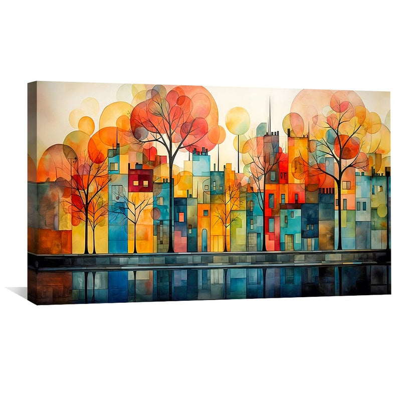 Urban Abstract Canvas