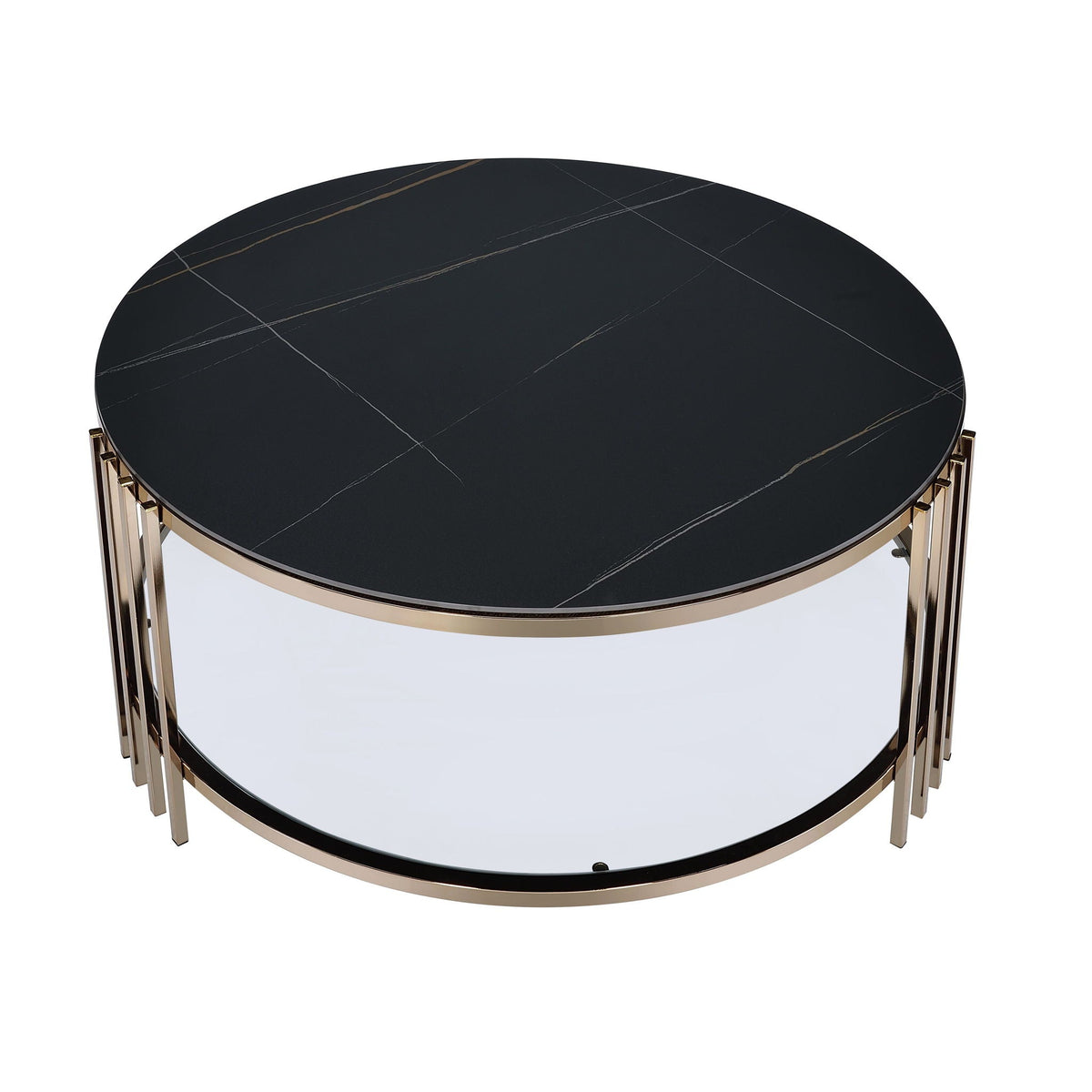 Abisha - Sintered Stone Top Round Tables, photo 4 of 8