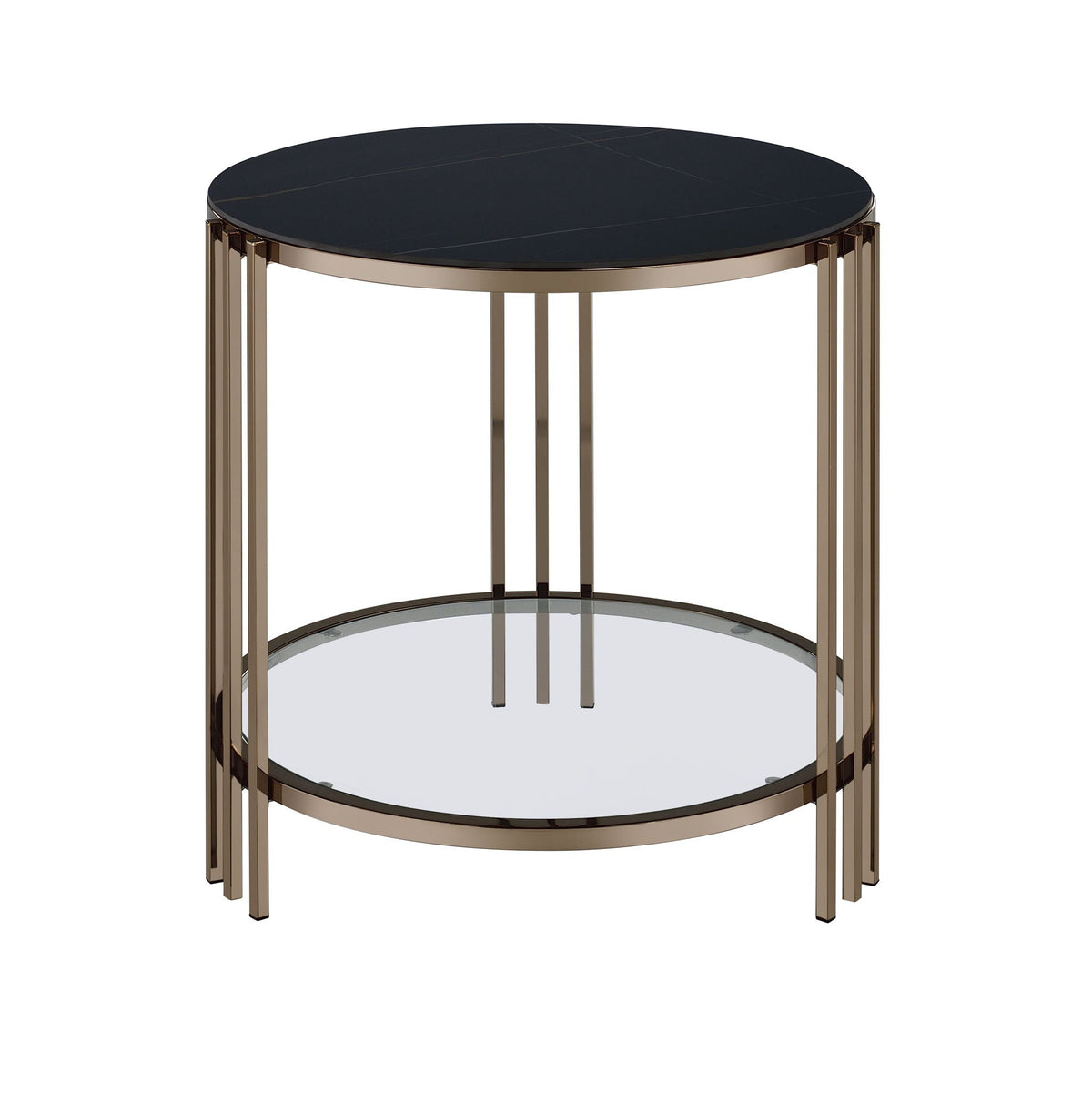 Abisha - Sintered Stone Top Round Tables, photo 2 of 8