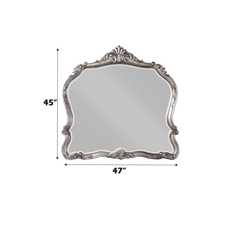 Ariadne - Mirror - Antique Silver, photo 3 of 4