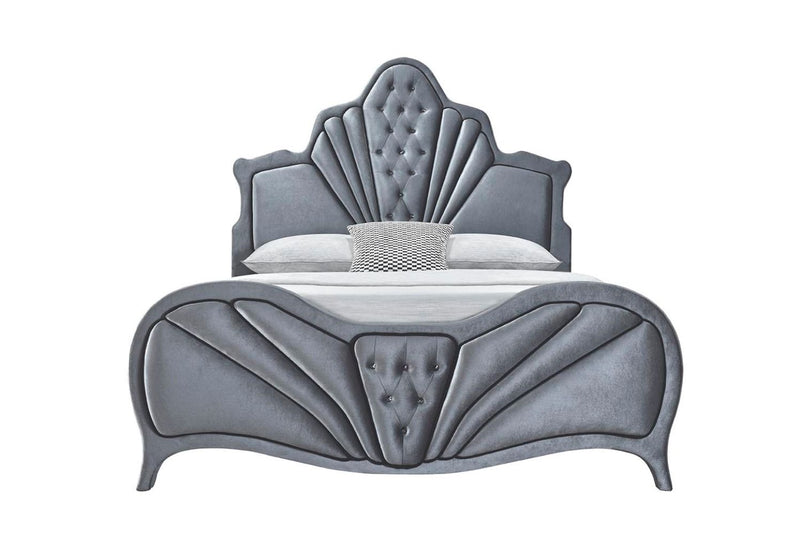 Dante - Queen Bed - Gray, photo 4 of 4