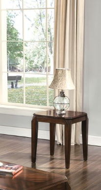 Docila 3-Piece Walnut Coffee and End Table Set, photo 4 of 4