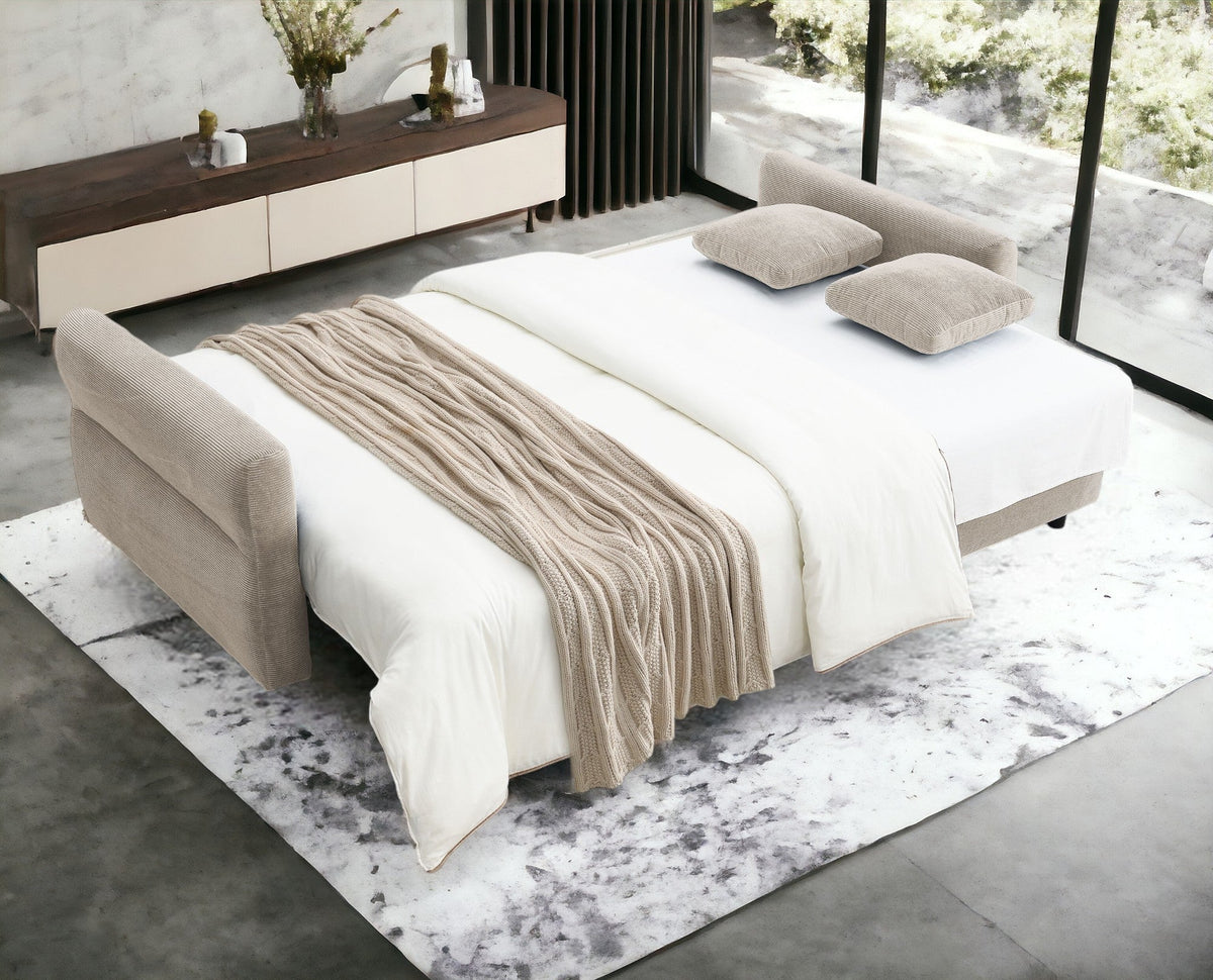 Haran Fabric Pull-Out Sleeper with Storage, photo 2 of 14