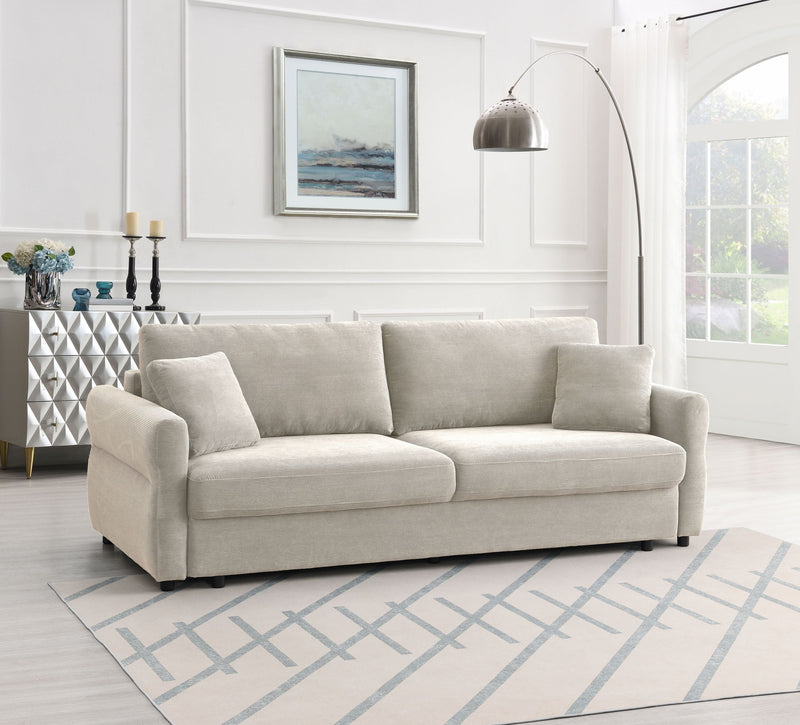 Haran Fabric Pull-Out Sleeper with Storage, photo 7 of 14