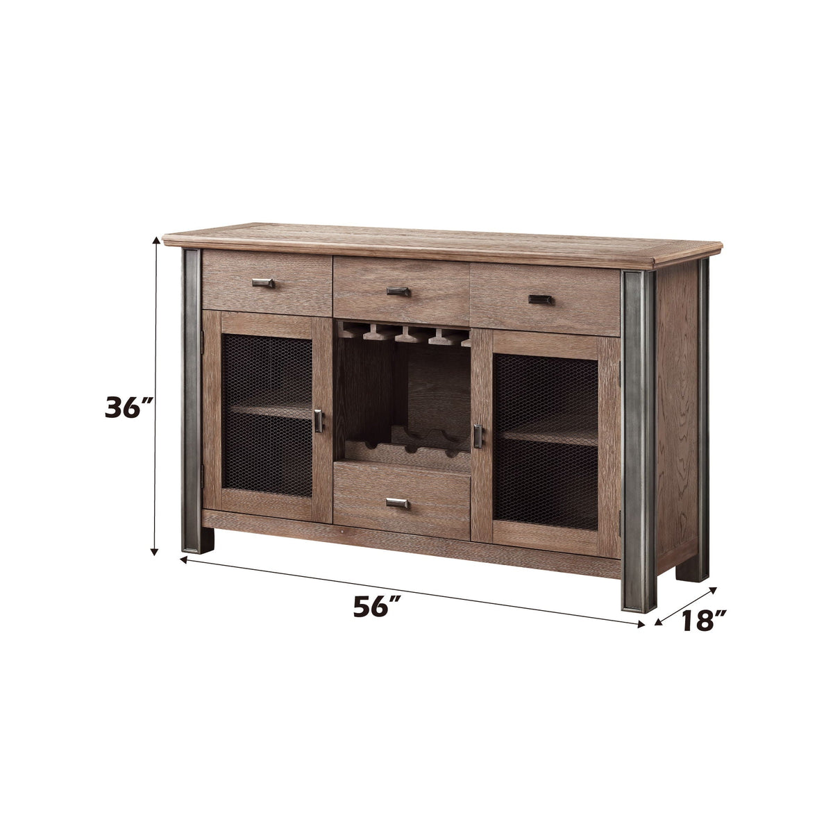 Nathaniel Server in Maple Finish, photo 2 of 4