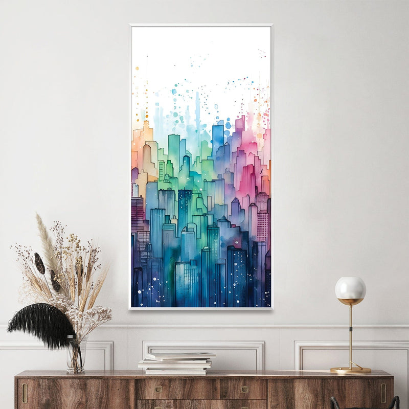 Urban Rainbow Canvas