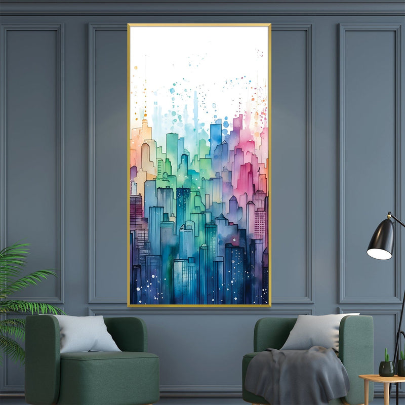 Urban Rainbow Canvas