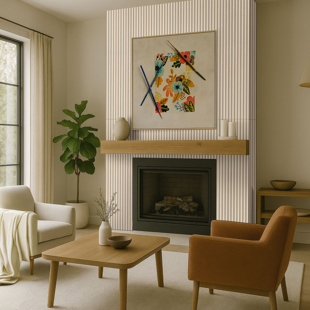 MSI Urbanslat Flute Maple Wall Tile, photo 7 of 15