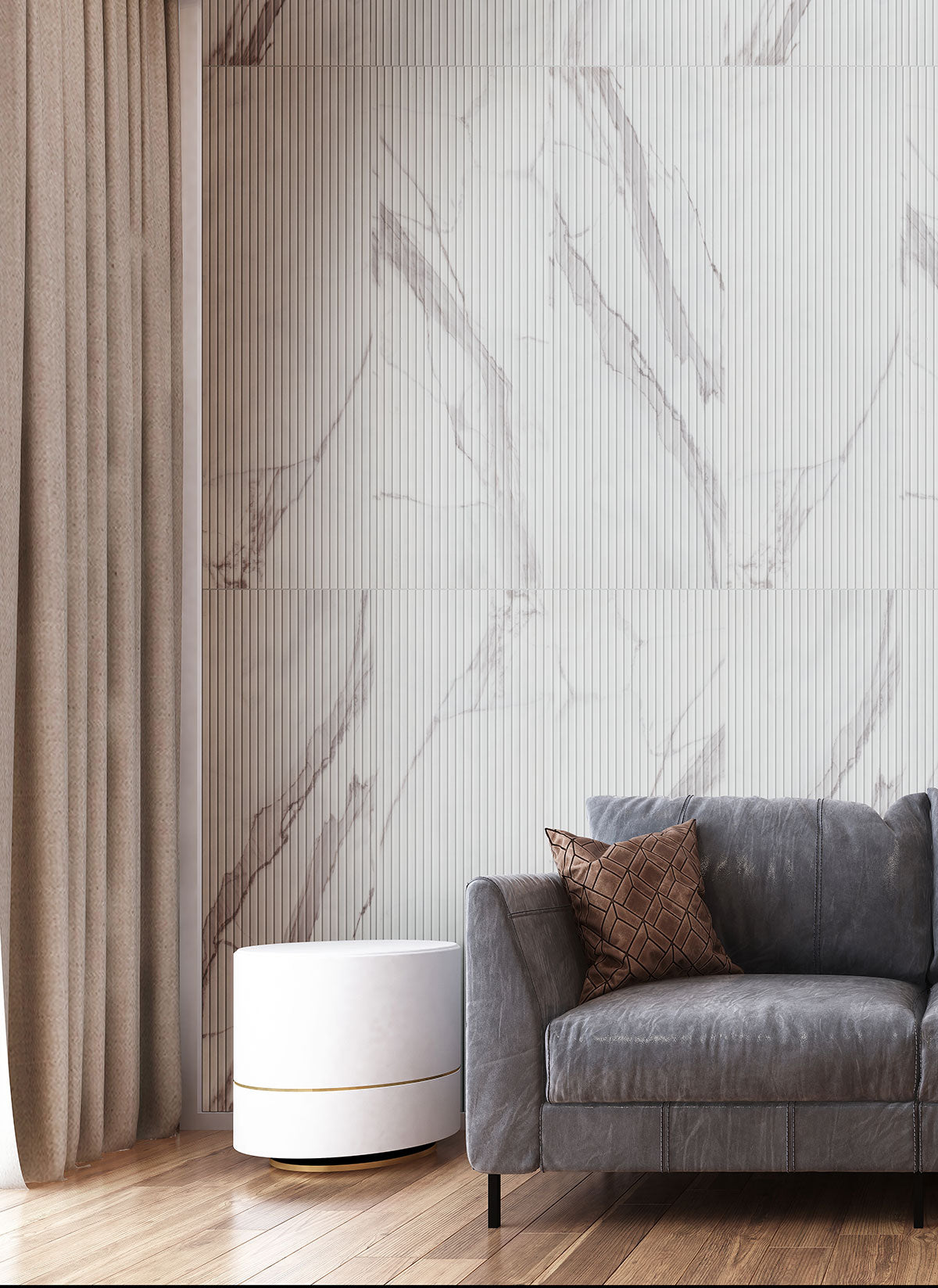 MSI Urbanslat Marmi Grey Wall Tile, photo 10 of 12