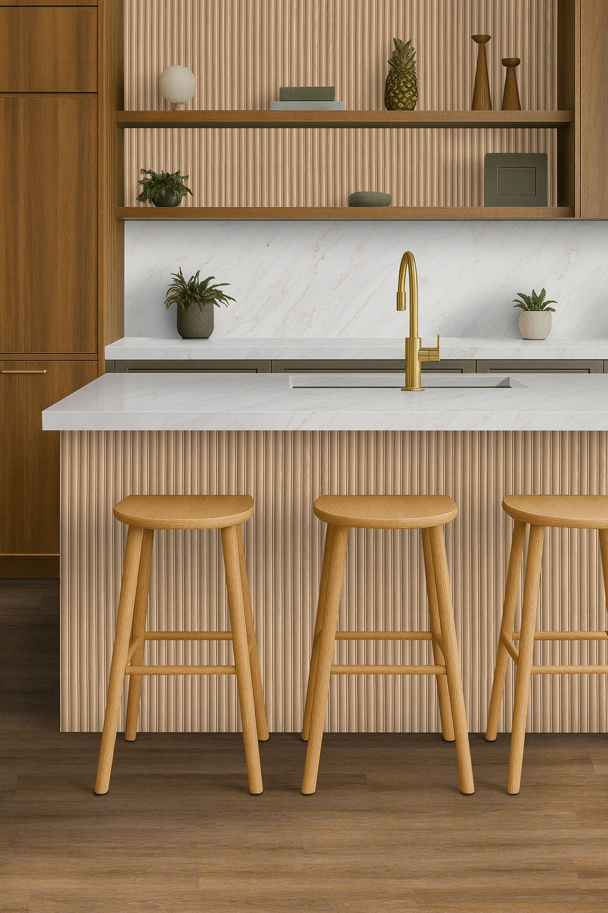MSI Urbanslat Flute Timber Wall Tile, photo 10 of 14