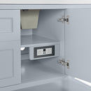 James Martin Breckenridge 60" Single Bathroom Vanity, Serenity Blue