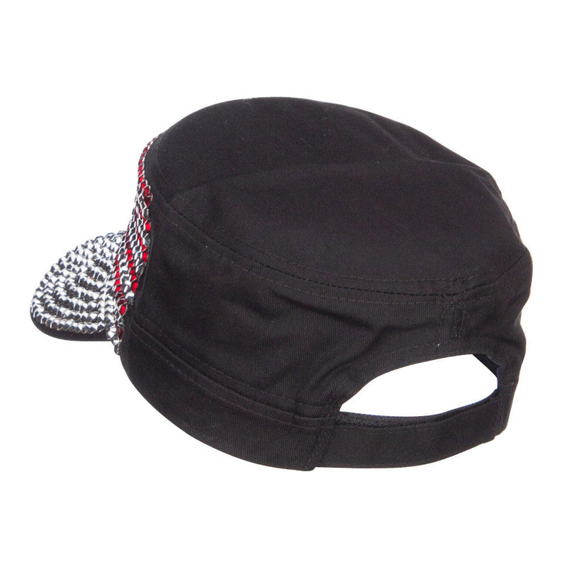 USA Flag Jewel Military Cap