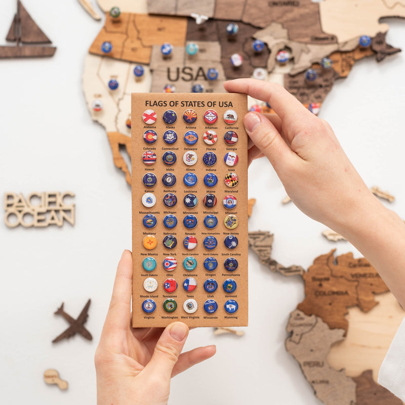 USA Flags Push Pins, photo 4 of 6