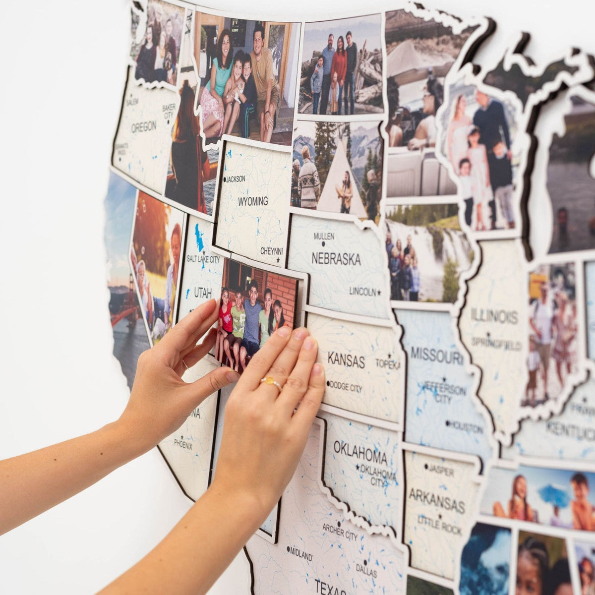 USA Photo Map Pastel, photo 2 of 13