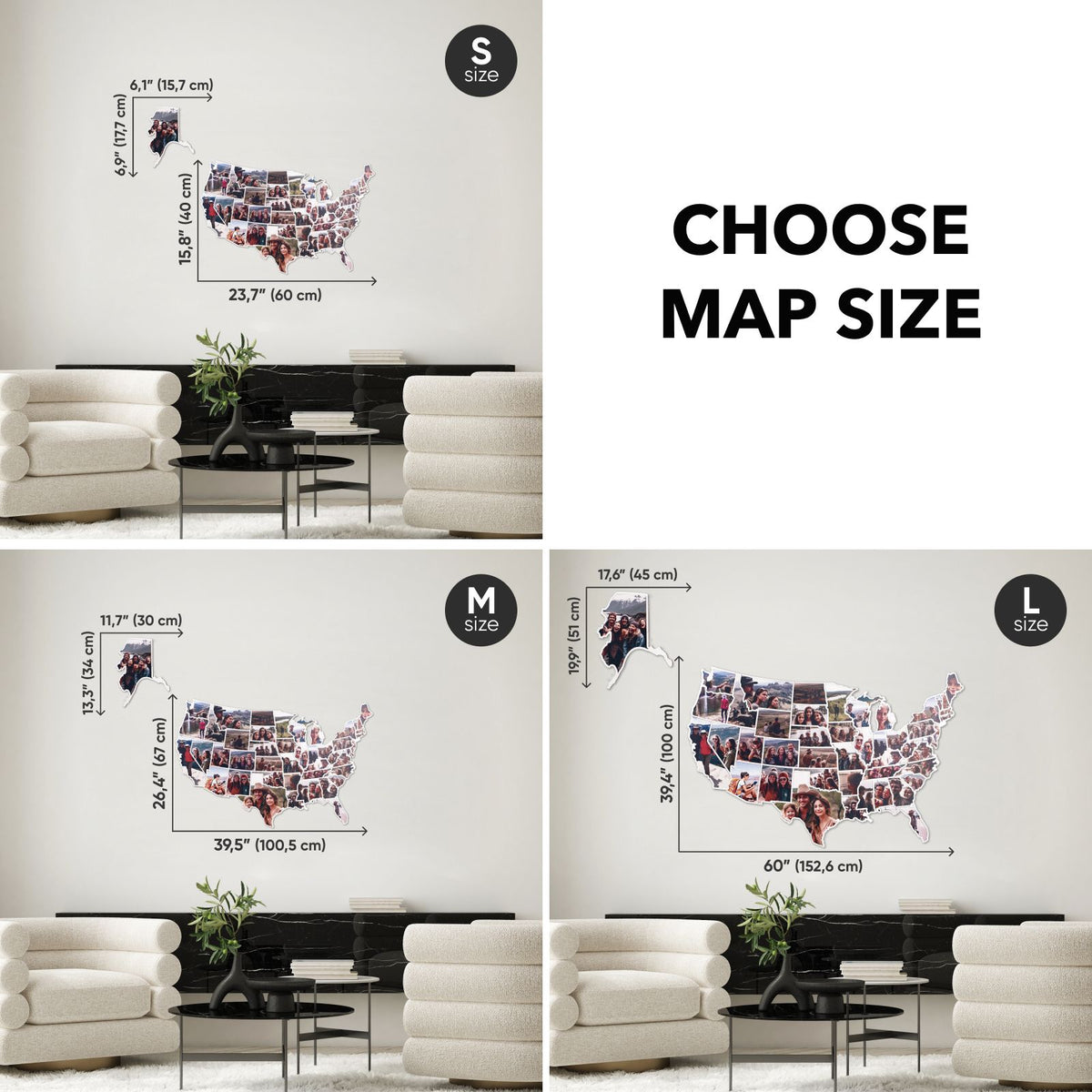 USA Photo Map Pastel, photo 4 of 13