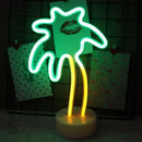 GobekUsa USB LED Neon Sign Light Holiday Flamingo Night Lamp Xmas Party Wedding Decoration Home Gift cloud Heart Neon Light